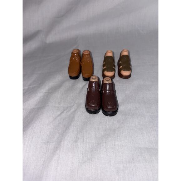 Bratz Boyz Boy Doll 3 Pairs Replacement Shoes Sandals - Picture 1 of 5